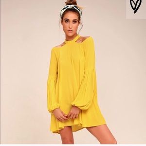 Beautiful Double Cold Shoulder dress